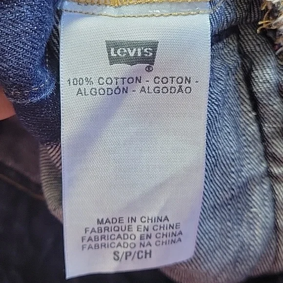 Levi's Denim Jean Trucker Jacket - Size Small - Picture 14 of 14